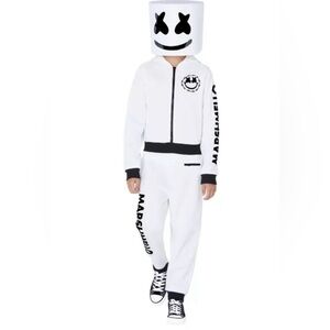 Kid Marshmello halloween costume